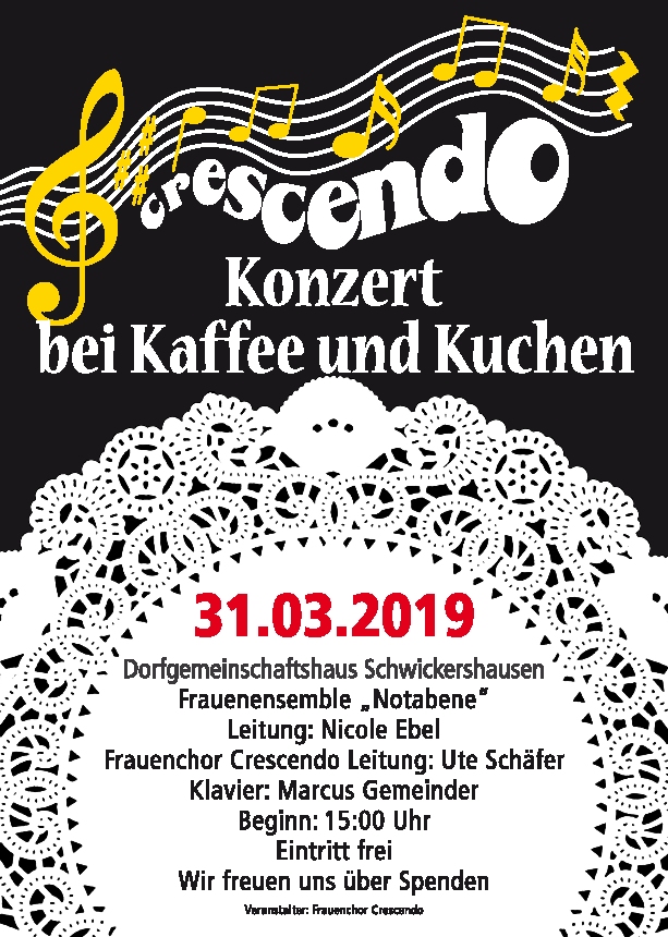 Crescendo Schwickershausen 2019.03.31