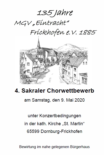Eintracht Frickhofen 09.05.2020